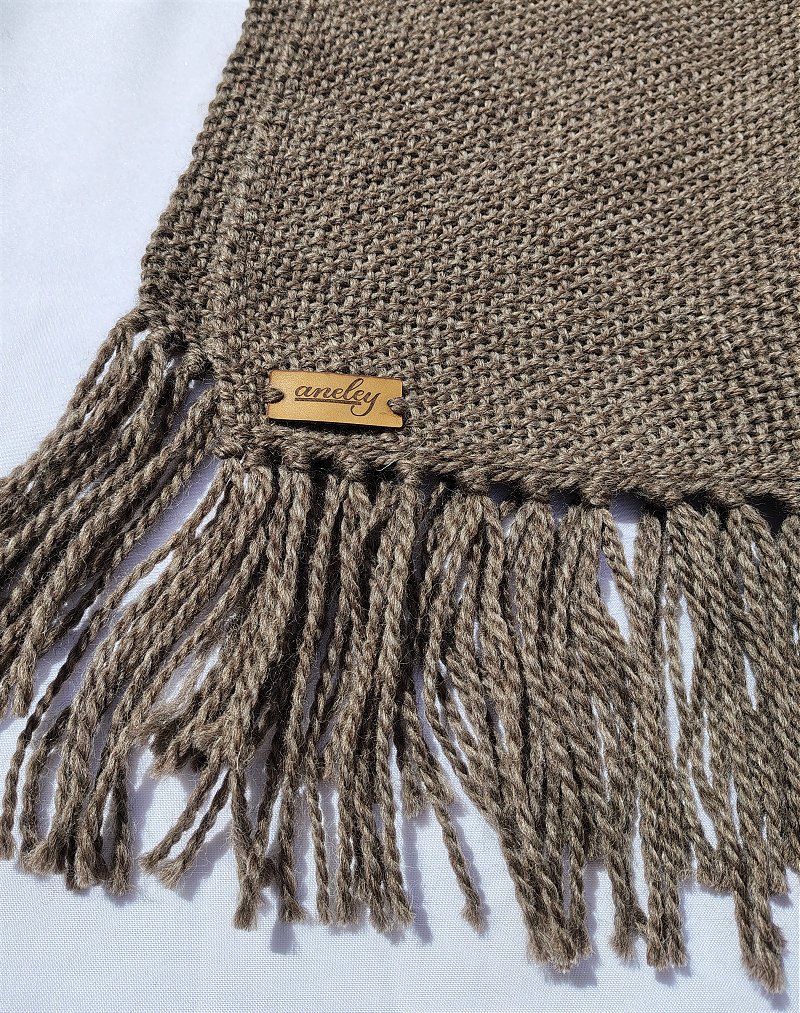 Mantas tejidas en telar Mahuida detalle tejido